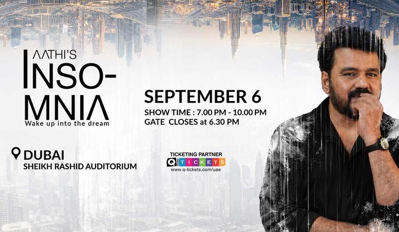 INSOMNIA Dubai 2026 Aathi Mentalism Show Tickets, Date & Venue